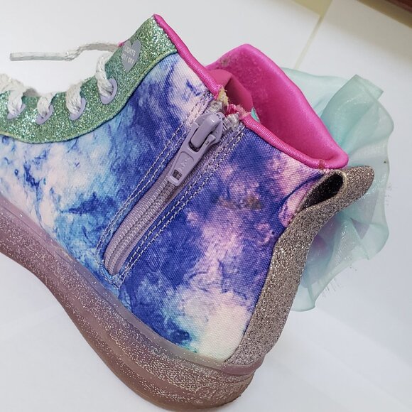 Twinkle Toes Bow Brights Light Up Hi Tops Sneaker - Picture 7 of 14